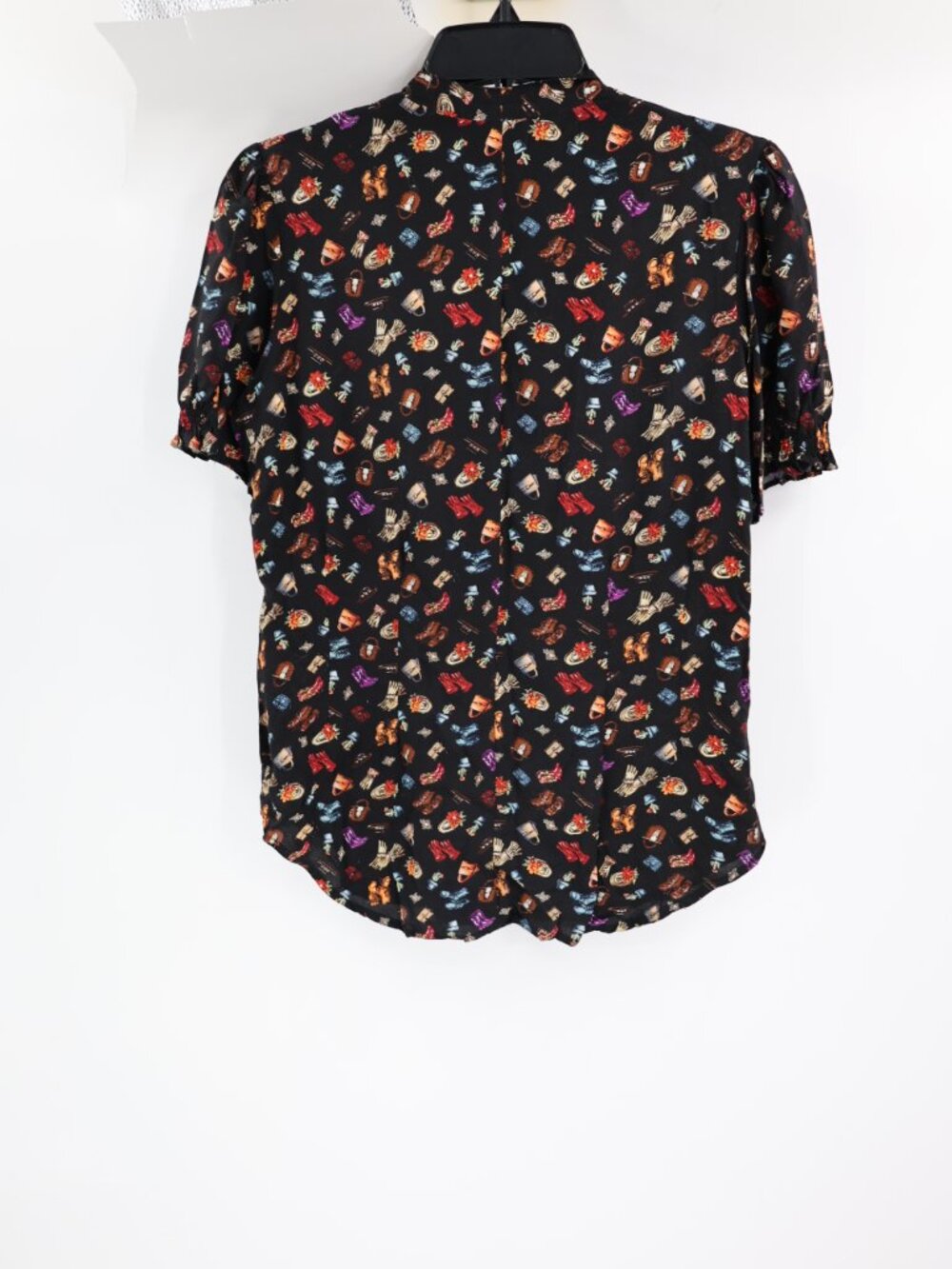 VTG Desert West By Sherry Holt Blouse Women Small Rayon western Shirt Button up - Picture 10 of 15